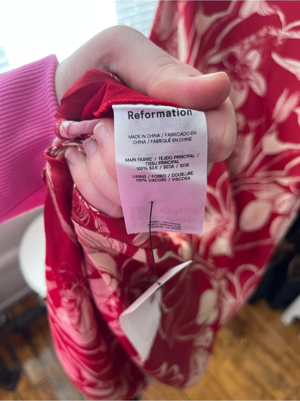 Reformation Yesenia 100% Silk dress - Picture 14 of 16